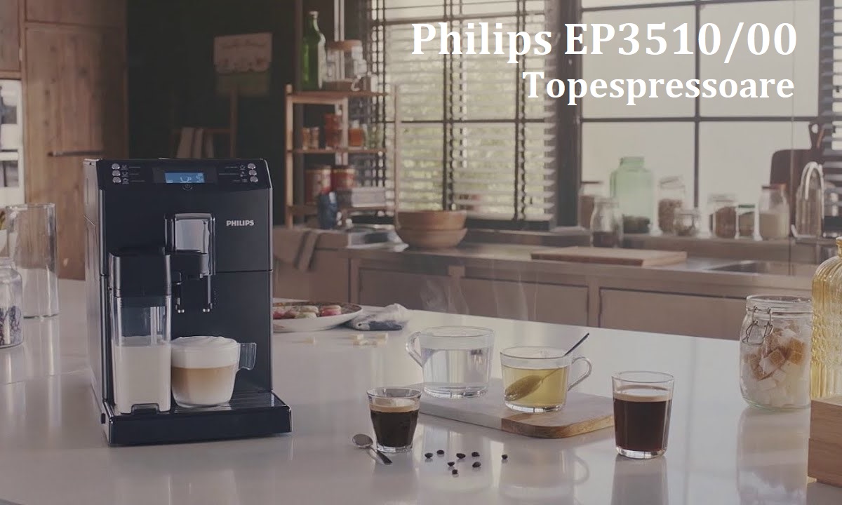 bust reservation Diplomacy Espressor automat Philips EP3510/00 - Top Espressoare -review si preturi